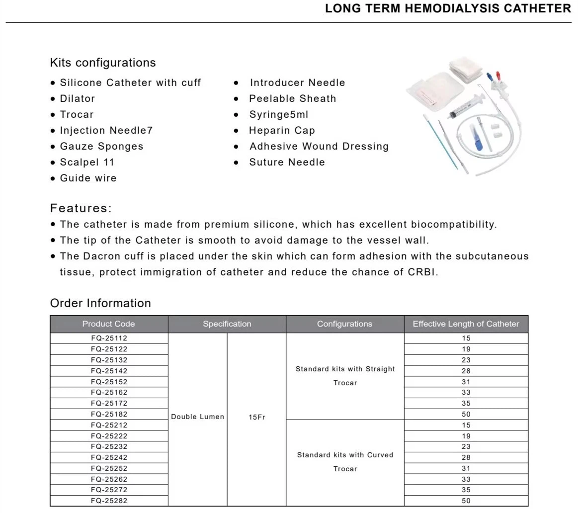 Hemodialysis Permanent Catheter